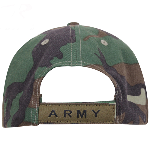 Ultra Force Deluxe Army Embroidered Low Profile Insignia Cap