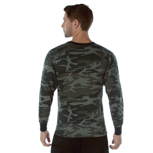 Ultra Force Long Sleeve Colored Camo T-Shirt