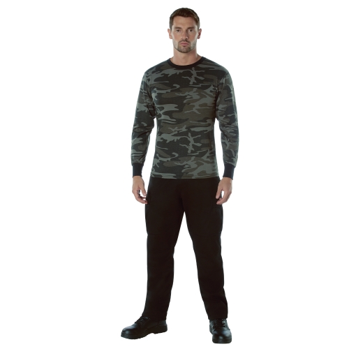 Ultra Force Long Sleeve Colored Camo T-Shirt