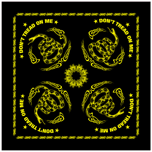Don't Tread On Me Gadsden Flag Bandana