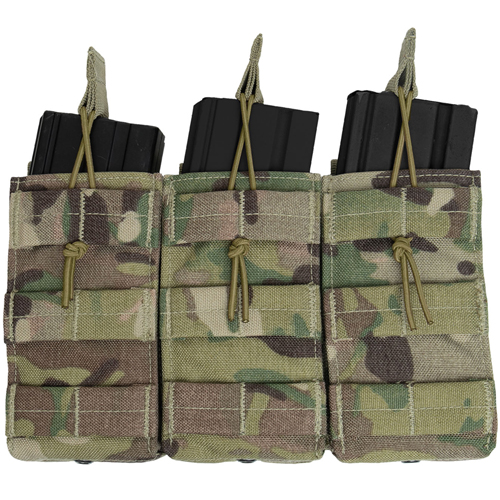 Ultra Force MOLLE Open Top Triple Magazine Pouch