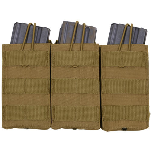 Ultra Force MOLLE Open Top Triple Magazine Pouch