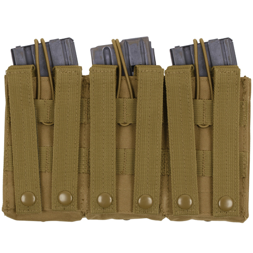 Ultra Force MOLLE Open Top Triple Magazine Pouch