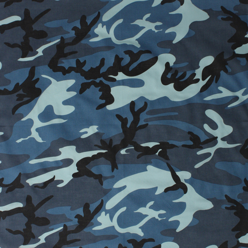 Ultra Force Cotton Camo Colored Bandana