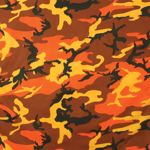 Ultra Force Cotton Camo Colored Bandana