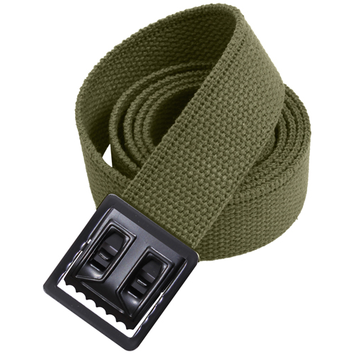 Military Web Belt 54 Inch w/ Black Buckle