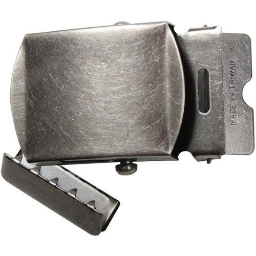 Vintage Web Belt Buckle & Tip Pack
