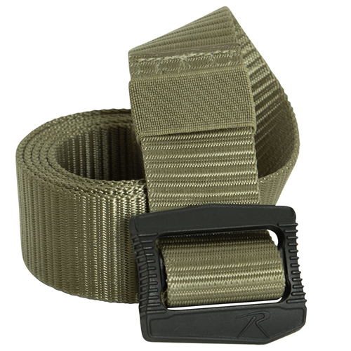 Deluxe BDU Nylon Belt With Security Friendly Plastic Buckle