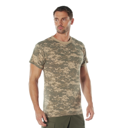 Great vintage camouflage t-shirt for work or outdoors.  Get yours now.