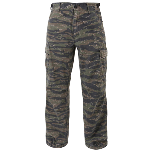 Ultra Force Mens Vintage Vietnam Rip-Stop Fatigue Pant