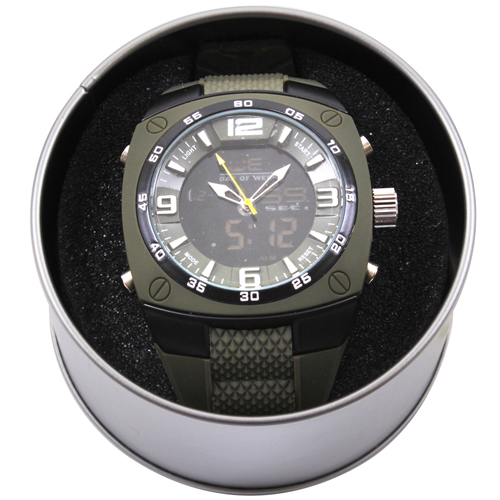 Ultra Force Military Style Analog & Digital Display Watch - XLarge 