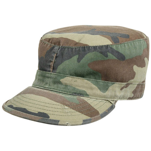 Vintage Camo Fatigue Cap