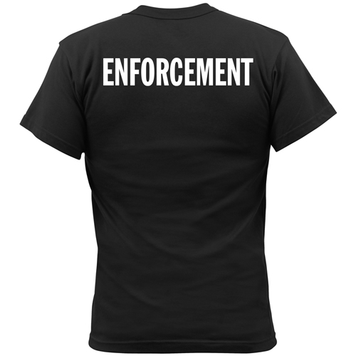 Mens 2-Sided Enforcement T-Shirt