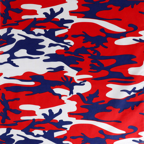 Ultra Force Cotton Camo Colored Bandana