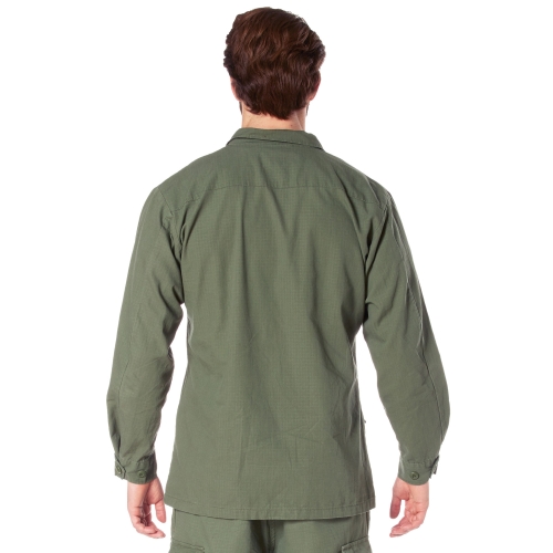 Ultra Force Vintage Vietnam Rip-Stop Fatigue Shirt