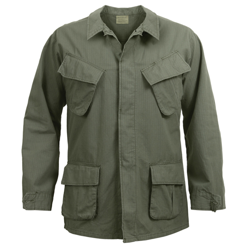 Ultra Force Vintage Vietnam Rip-Stop Fatigue Shirt