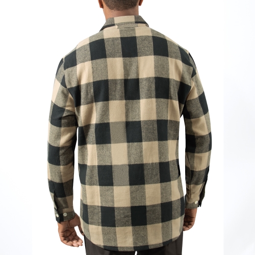 Extra Heavyweight Buffalo Plaid Flannel Cotton Shirt