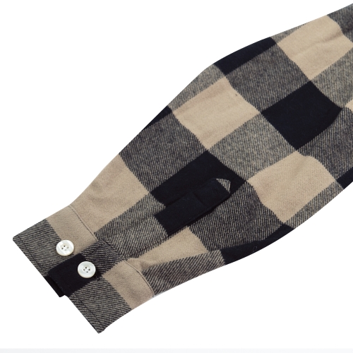 Extra Heavyweight Buffalo Plaid Flannel Cotton Shirt