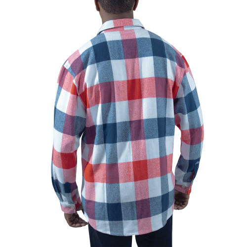 Extra Heavyweight Buffalo Plaid Flannel Cotton Shirt