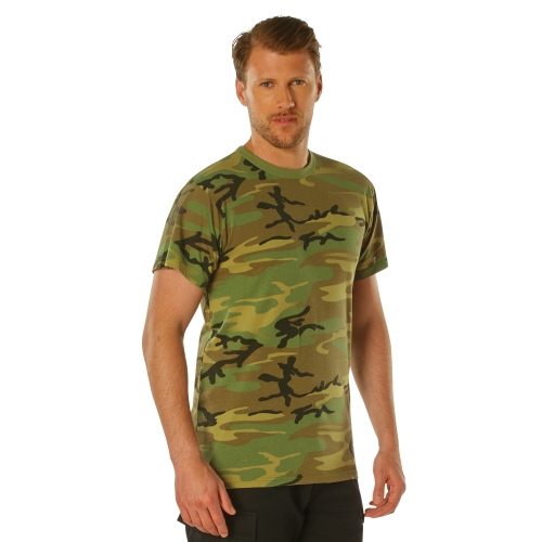 Great vintage camouflage t-shirt for work or outdoors.  Get yours now.