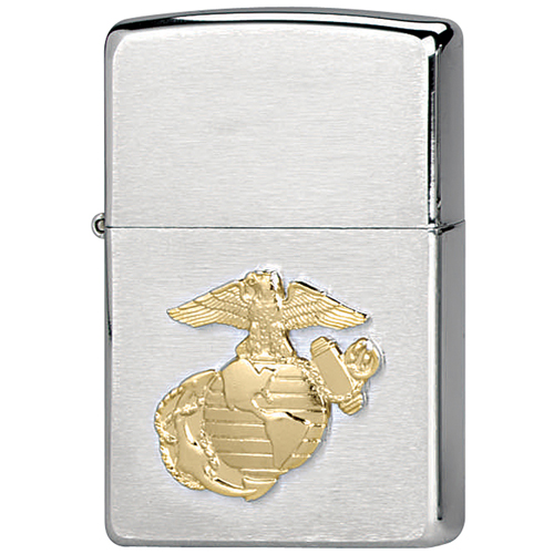 Zippo Military Marines Crest Lighters