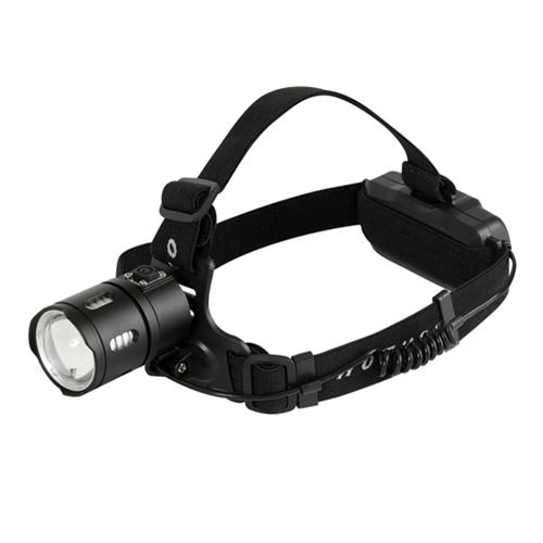 Ultra Force 1000 Lumen Rechargeable Black Headlamp