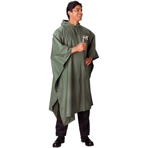 G.I. Type Military Rip-Stop Poncho