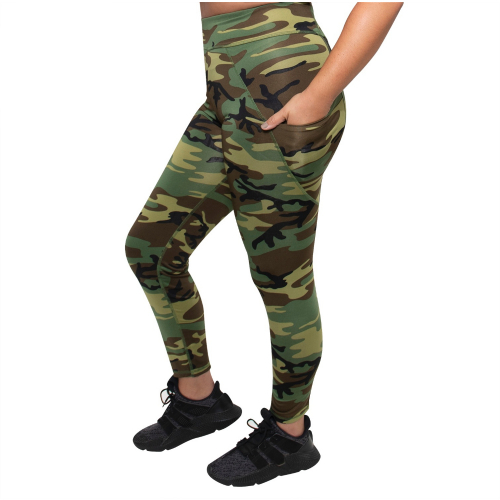 Leggings Camo With Pockets