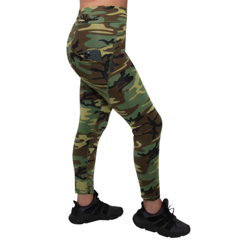 Leggings Camo With Pockets