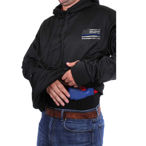 Concealed Polyester Long Sleeve Carry Hoodie