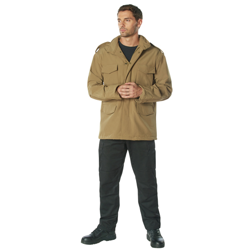 Mens Soft Shell Tactical M-65 Jacket