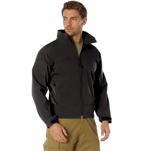 Tactical Mens Covert Ops Light Weight Soft Shell Jacket