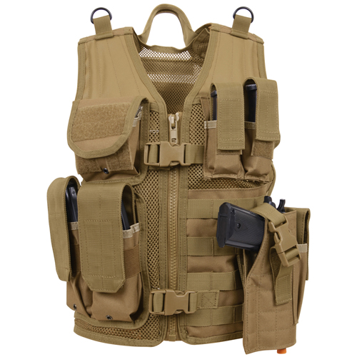 Ultra Force Kids Tactical Cross Draw Vest
