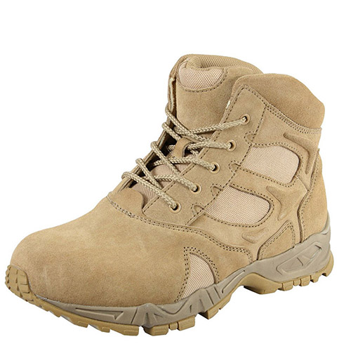6 Inch Forced Entry Desert Tan Deployment Boot
