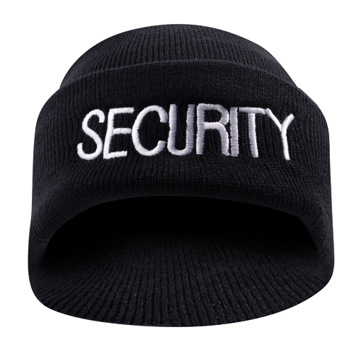 Embroidered Security Watch Cap