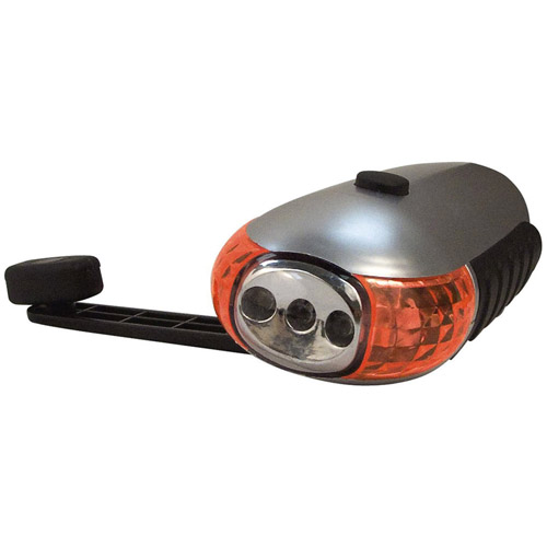 Wind Up Five Bulb LED Flashlight
