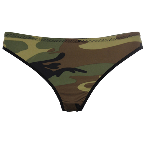Women's Thong - Camo