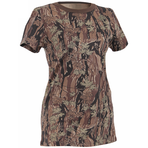 Ultra Force Smokey Branch Womens Long Length Camo T-Shirt