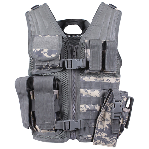 Ultra Force Kids Tactical Cross Draw Vest