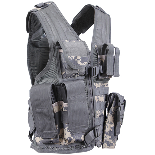 Ultra Force Kids Tactical Cross Draw Vest