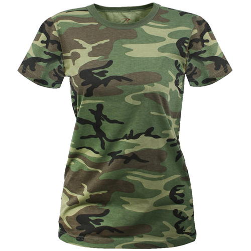 Ultra Force Womens Long Length Camo T-Shirt