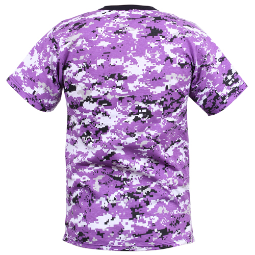 Ultra Force Digital Ultra Violet Camo T-Shirt 