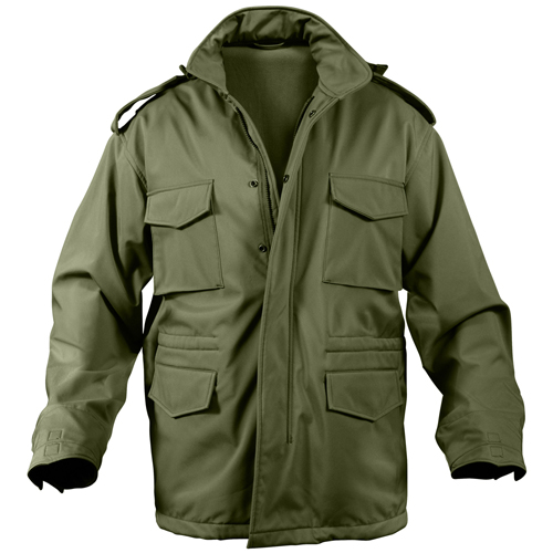 Mens Soft Shell Tactical M-65 Jacket