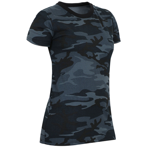 Ultra Force Womens Long Length Camo T-Shirt