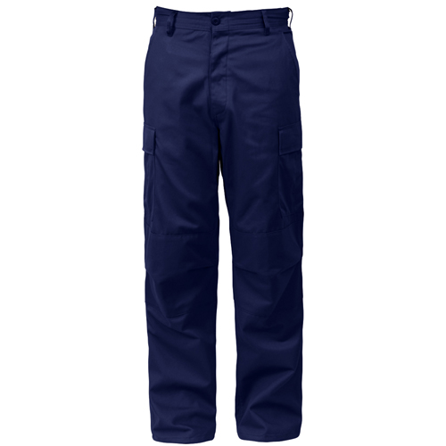 Mens Zip Fly Midnite Navy Blue Uniform Pant