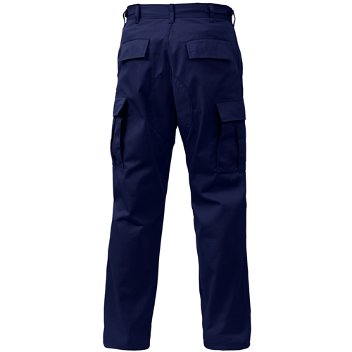 Mens Zip Fly Midnite Navy Blue Uniform Pant