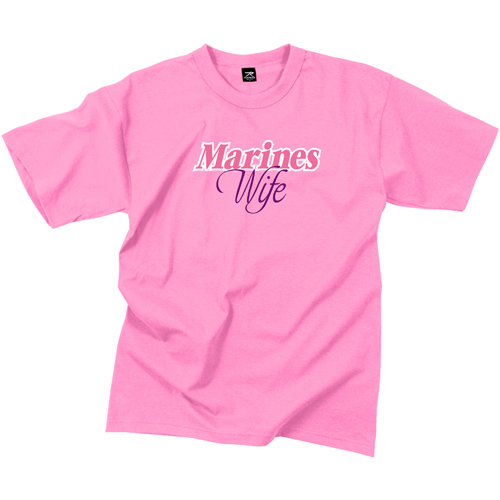 Womens Marines Wife T-Shirt