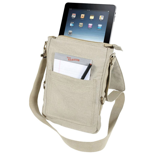 Vintage Canvas Military Tech Bag