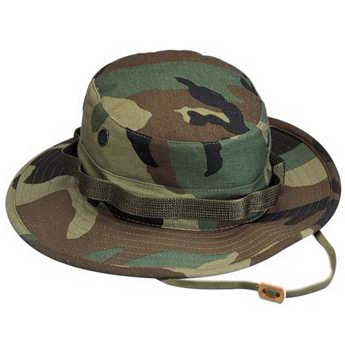 Camo Poly-Cotton Boonie Hat