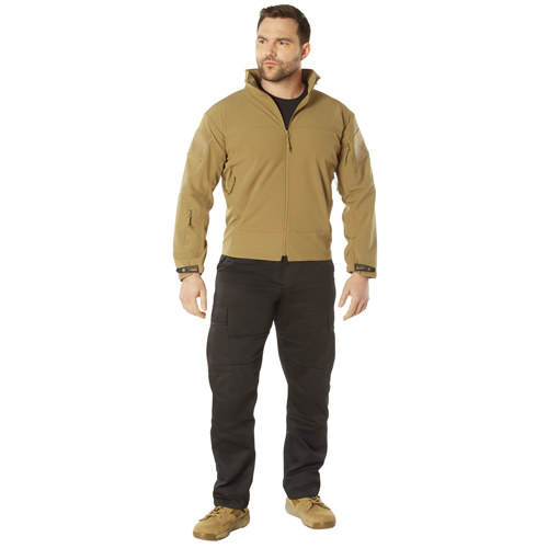 Tactical Mens Covert Ops Light Weight Soft Shell Jacket